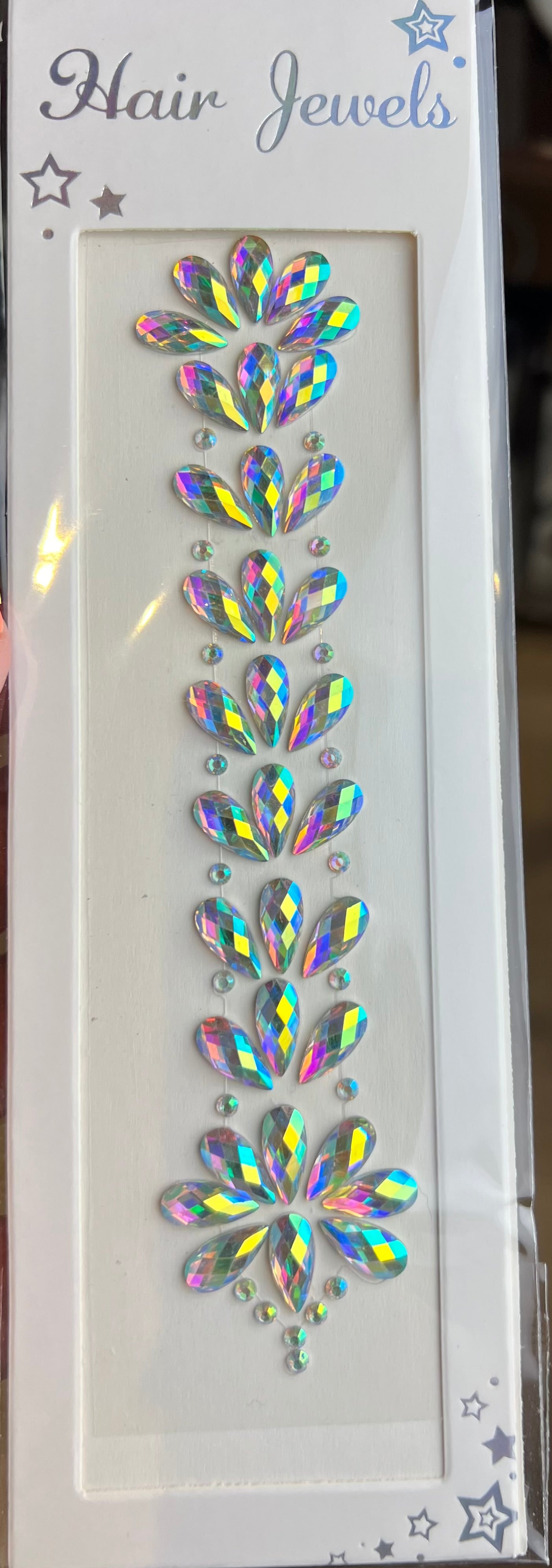 Aaliyah 3D Hair Rhinestone Jewels Sticker