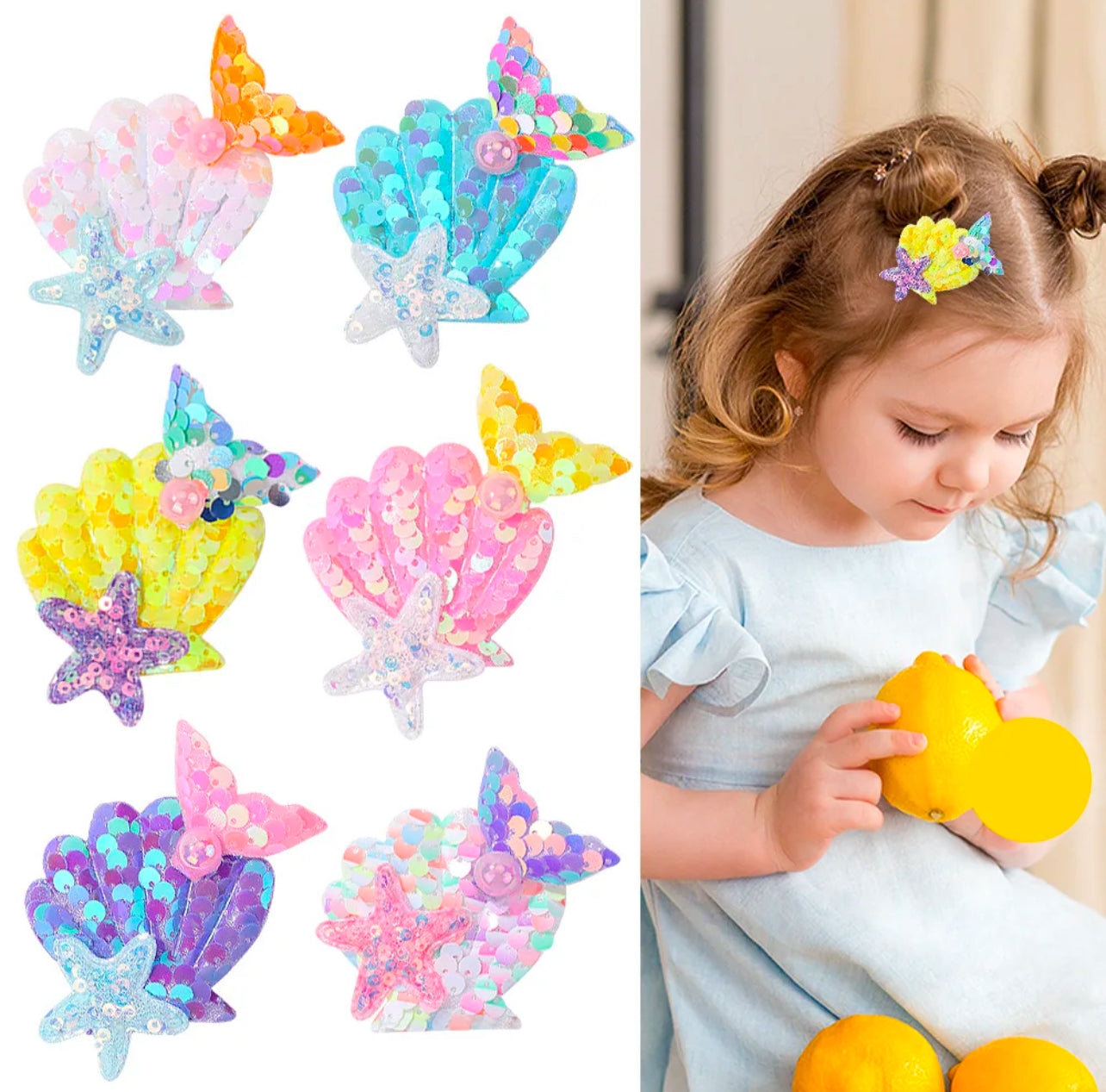 BP: HC: $7 Super Cute Mermaid Tail Hair Clip