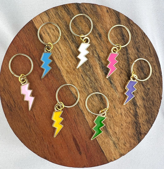 Lightning Leo Hair Braid Jewellery Charm