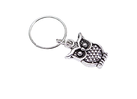 Night Owl Dom Hair Braid Jewellery Charm