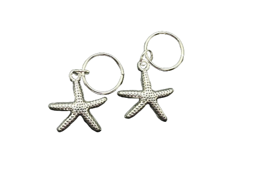 Starfish Kingston Hair Braid Jewellery Charm